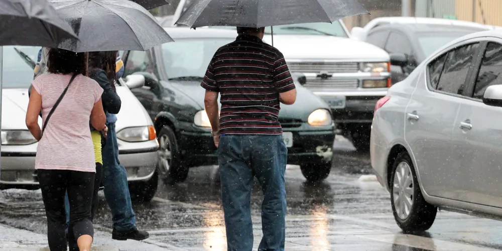 Chuva deve cair em Ponta Grossa no fim da tarde