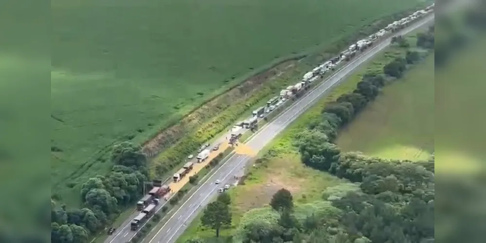 Acidente aconteceu no KM 313 da rodovia