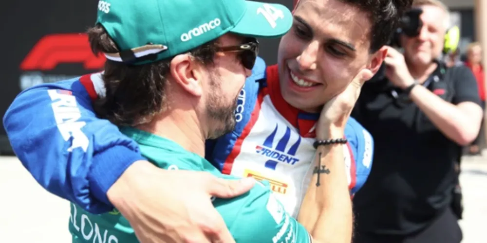 Fernando Alonso é empresário de Gabriel Bortoleto