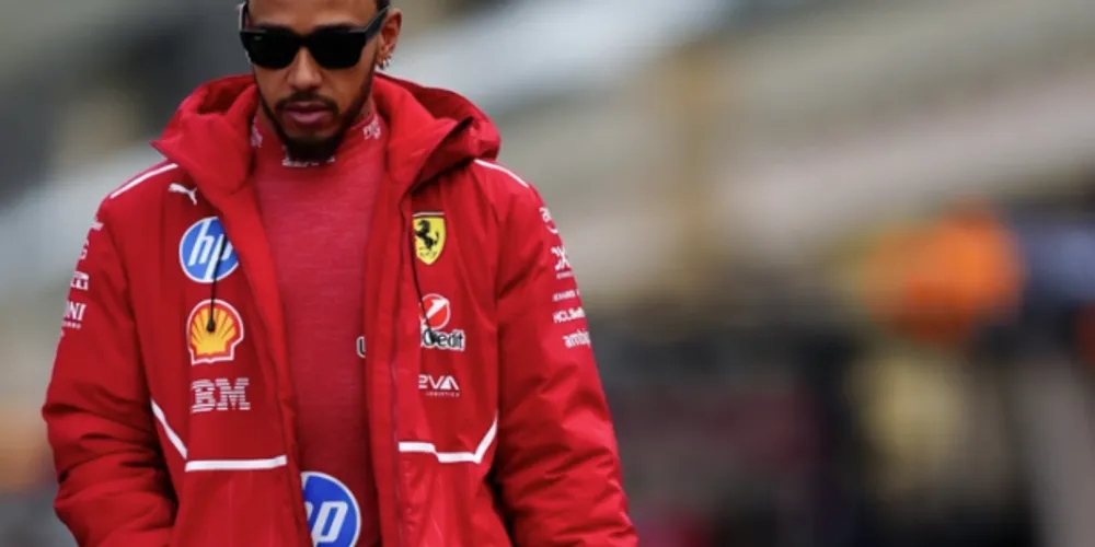 Lewis Hamilton estreou na equipe da Ferrari no GP da Austrália