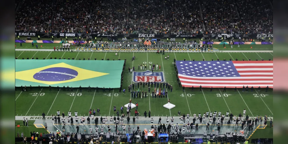 Partida de estreia da NFL no Brasil foi na Neo Química Arena