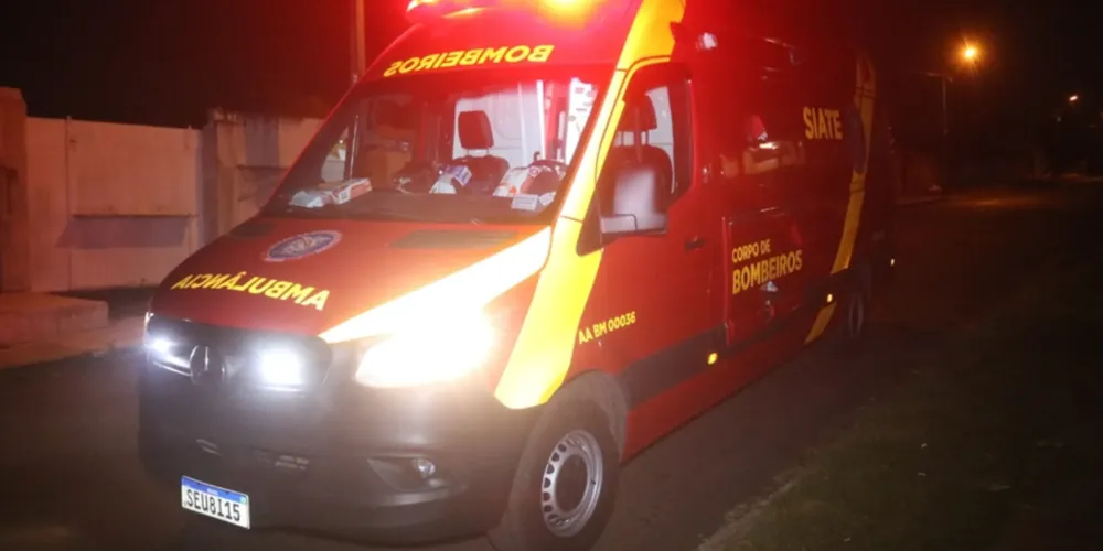 Siate foi acionado na noite desse domingo