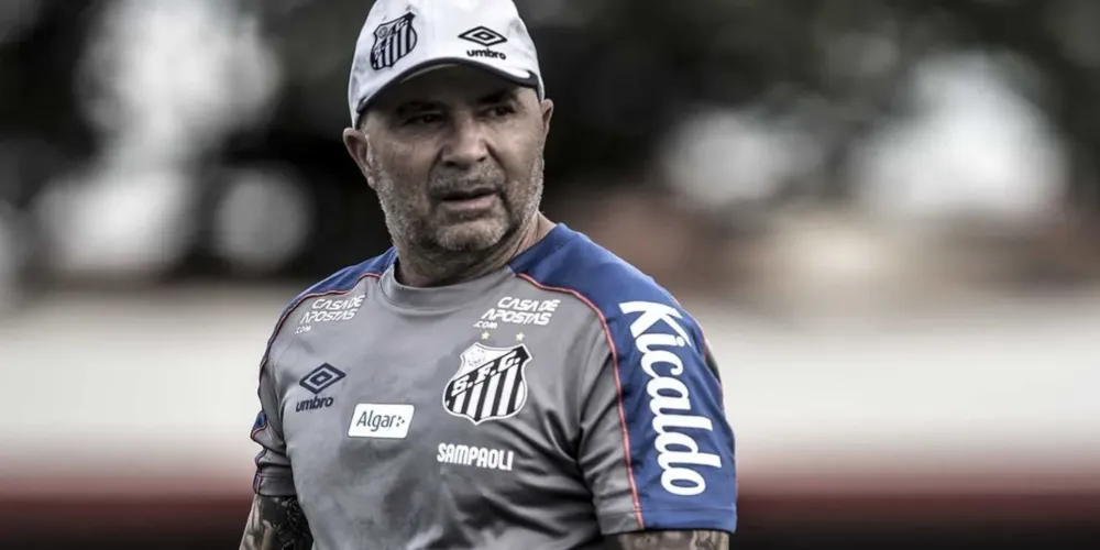 Sampaoli comandou o Santos em 2019