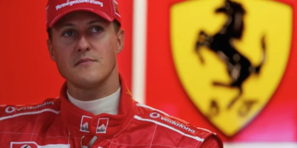Schumacher enquanto piloto da Ferrari na F1