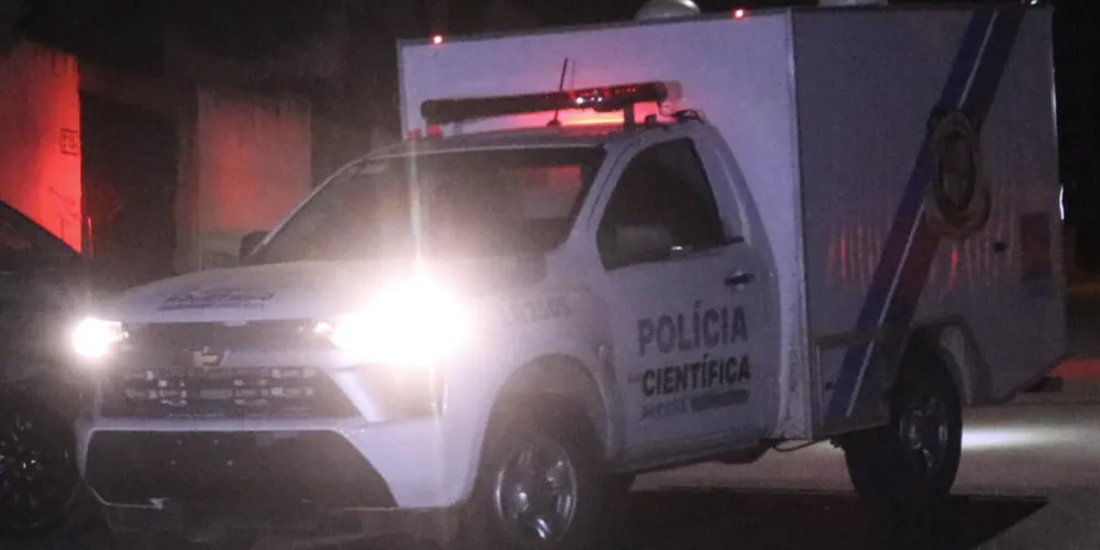 Corpo foi removido para o Instituto Médico Legal de Ponta Grossa