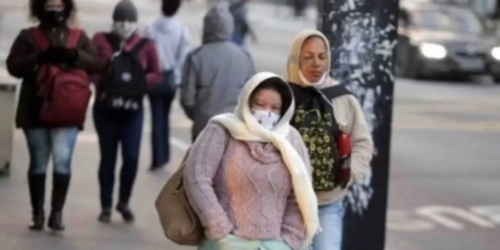 O instituto emitiu um “perigo potencial”, que indica chuvas entre 20 e 30 mm/h