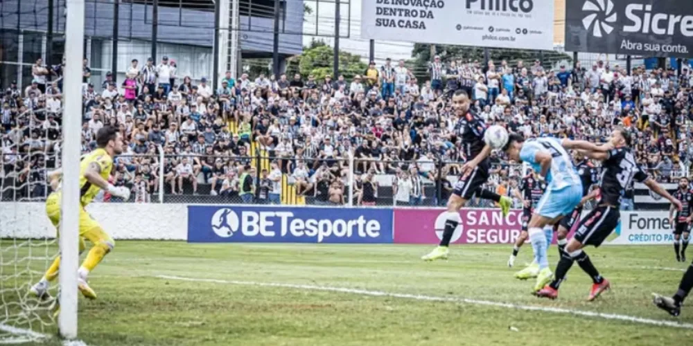 Gol do Londrina foi marcado no segundo tempo
