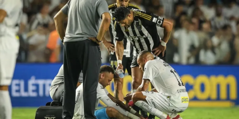 O Peixe ainda não informou mais detalhes sobre o problema físico de Neymar