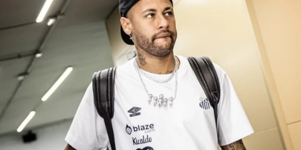 O Santos ressaltou que Neymar já trabalha na recuperação