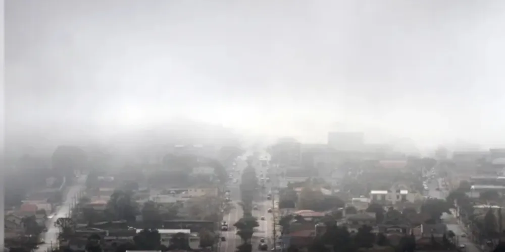 Há risco de temporais