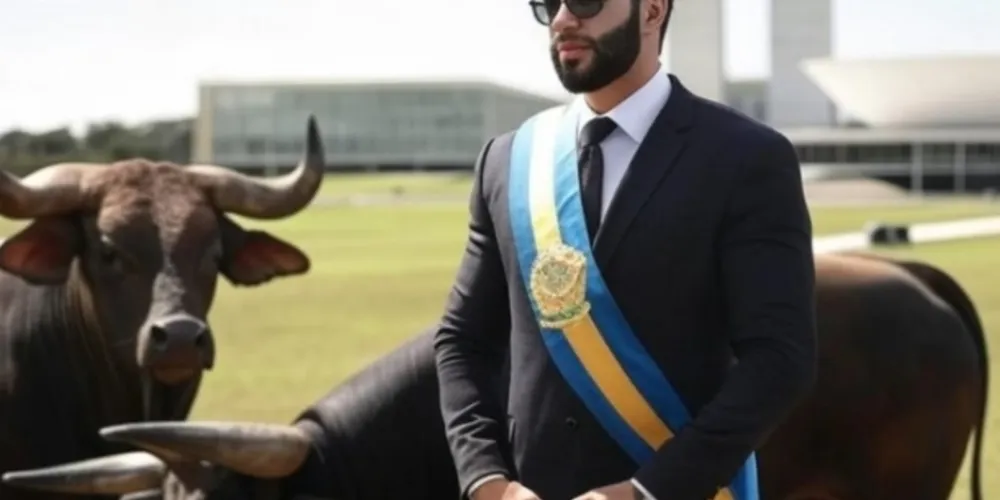 O cantor não confirmou que terá apoio de Jair Bolsonaro (PL) na corrida eleitoral