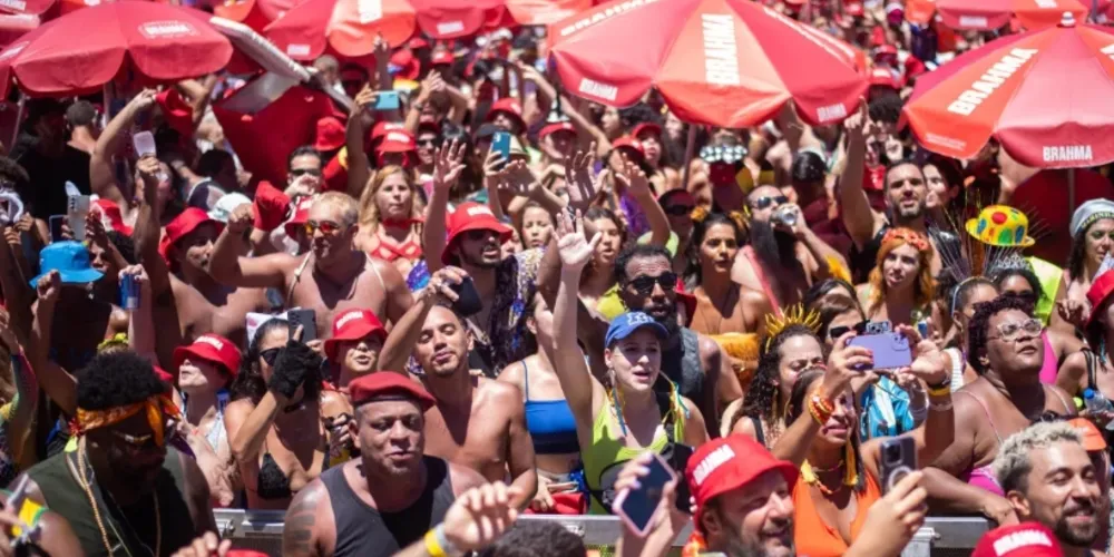 Bloco de Carnaval no Rio de Janeiro