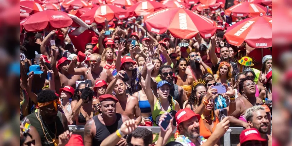 Bloco de Carnaval no Rio de Janeiro