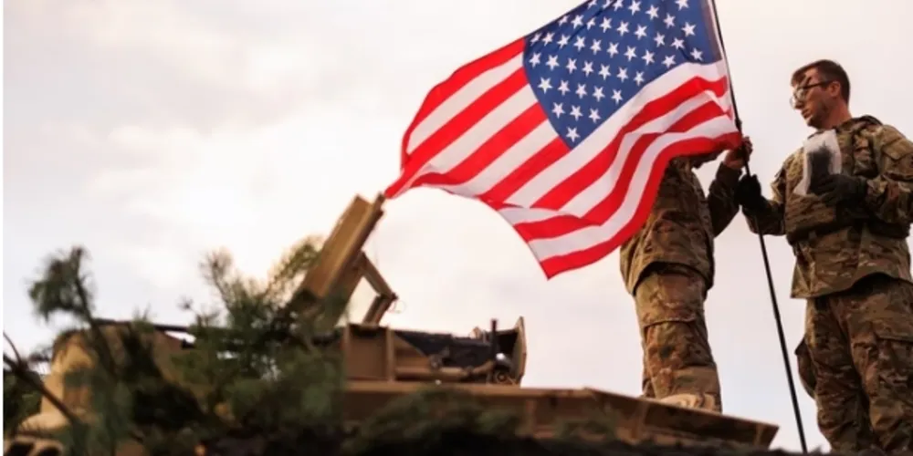 Um tanque M88 Hercules, que os militares operaram durante o exercício, foi encontrado submerso na área de treinamento