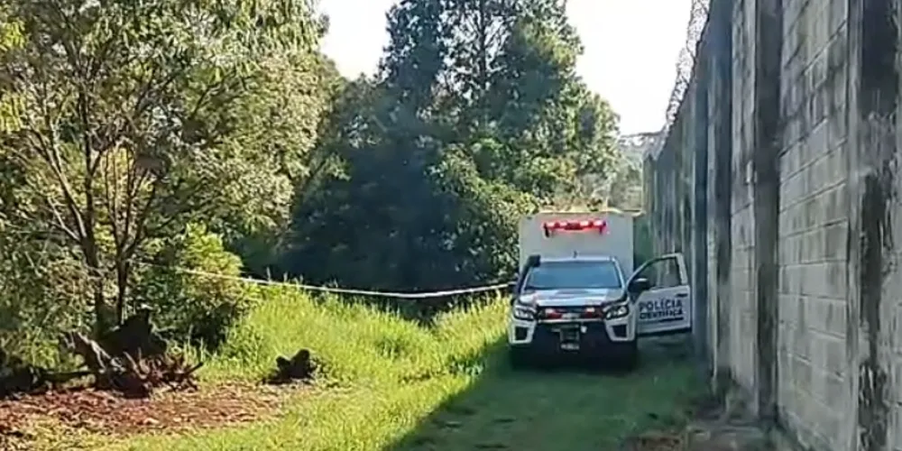 O corpo teria sido localizado por populares