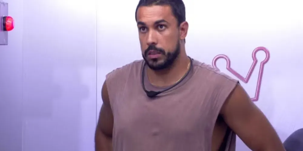 Maike é o último participante a deixar a 8ª Prova do Líder de resistência