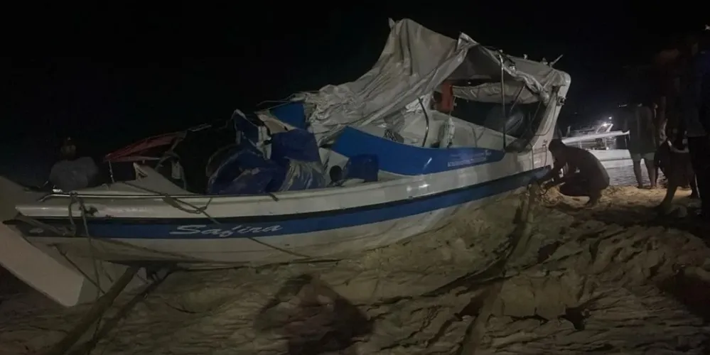 As circunstâncias do acidente estão sob investigação da Marinha do Brasil