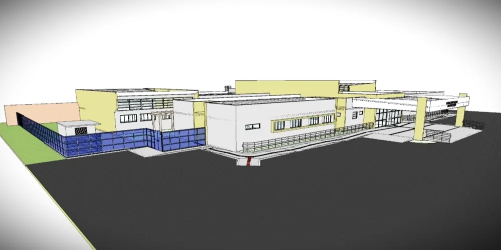 Estrutura será construída próxima ao Hospital Universitário dos Campos Gerais