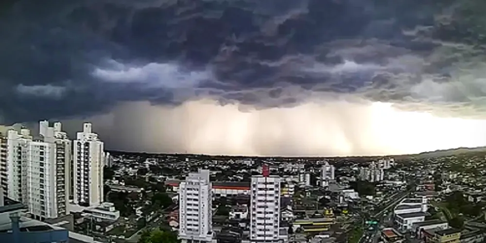Chuva pode atingir o município ponta-grossense