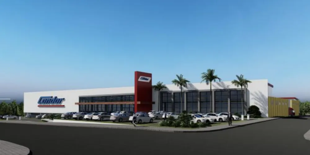 Projeção mostra como será o design da mais nova unidade do Condor em Ponta Grossa