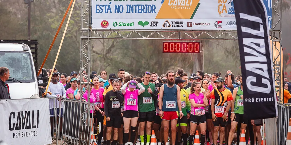 A distância da corrida será de aproximadamente 6,5 quilômetros