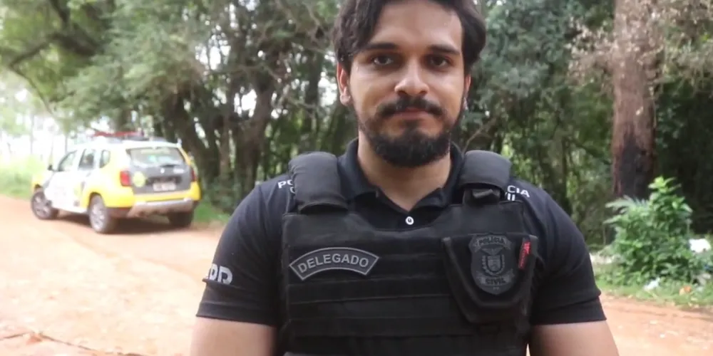 Delegado Wesley Vinicius, da Polícia Civil do Paraná