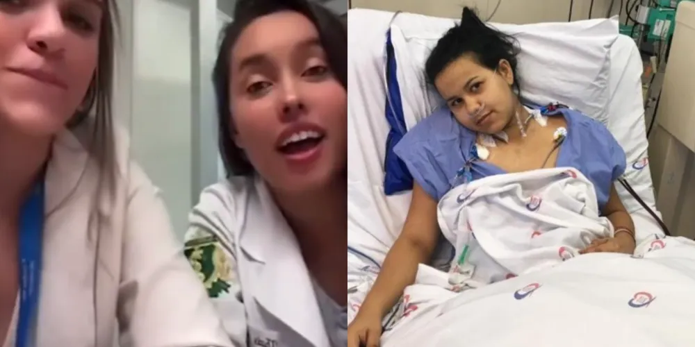 As autoras foram identificadas como Gabrielli Farias de Souza, aluna da Universidade Anhembi Morumbi (campus Mooca, em São Paulo), e Thaís Caldeiras Soares Foffano, estudante da Faculdade da Saúde e Ecologia Humana (Faseh)