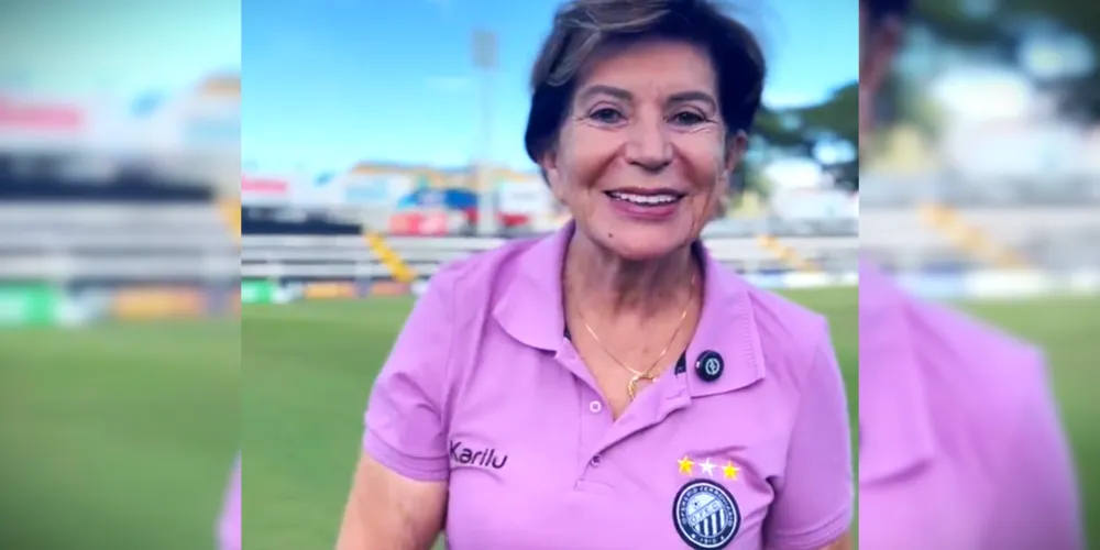 Prefeita de Ponta Grossa esteve no 'Germano Krüger'