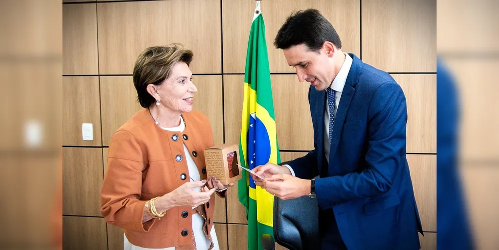 Elizabeth esteve reunida com o ministro em Brasília, na última quarta-feira (26)