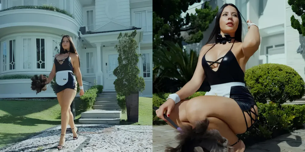 Ellen Salles tem 22 anos e já tem mais de 250 mil seguidores