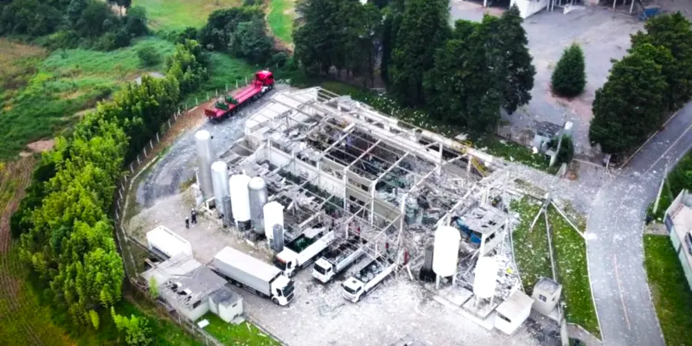 Acidente aconteceu em uma indústria química, na última terça-feira (1º)