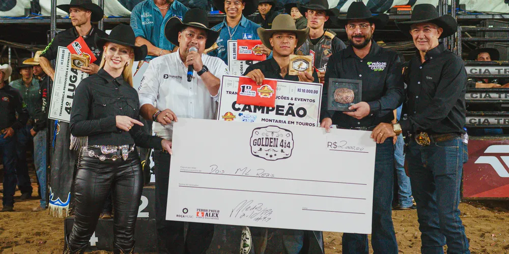 A premiação total foi de R$ 62 mil.