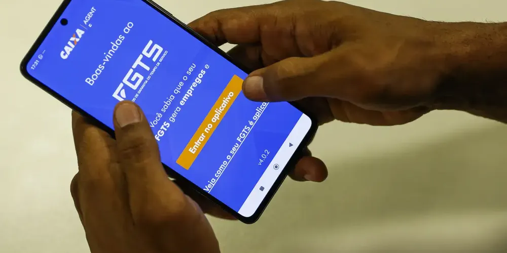 O pagamento será feito na conta cadastrada no aplicativo FGTS até 28 de maio