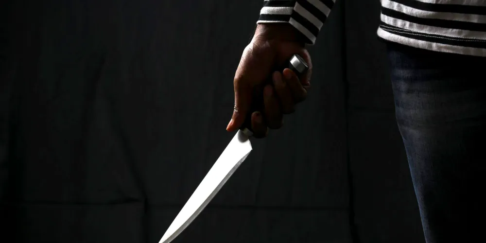 'Facão' estava dentro da mochila do suspeito