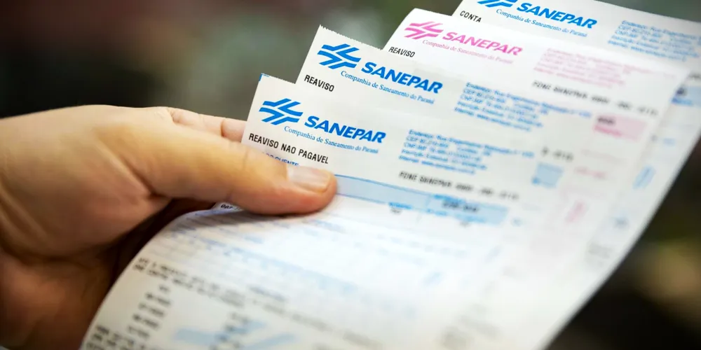 Contas de água foram suspensas, em Ponta Grossa