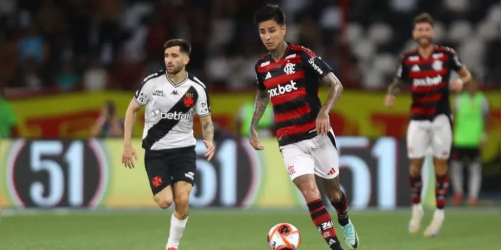 Flamengo venceu o Vasco por 1 a 0 no primeiro jogo da semifinal