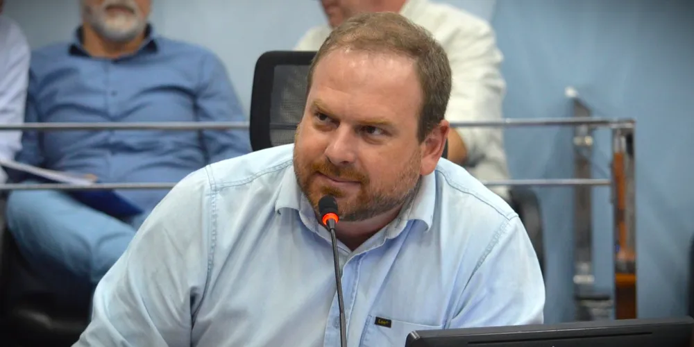 Guilherme Mazer (PT) é o presidente da Comissão Parlamentar de Inquérito que investiga a Sanepar em Ponta Grossa
