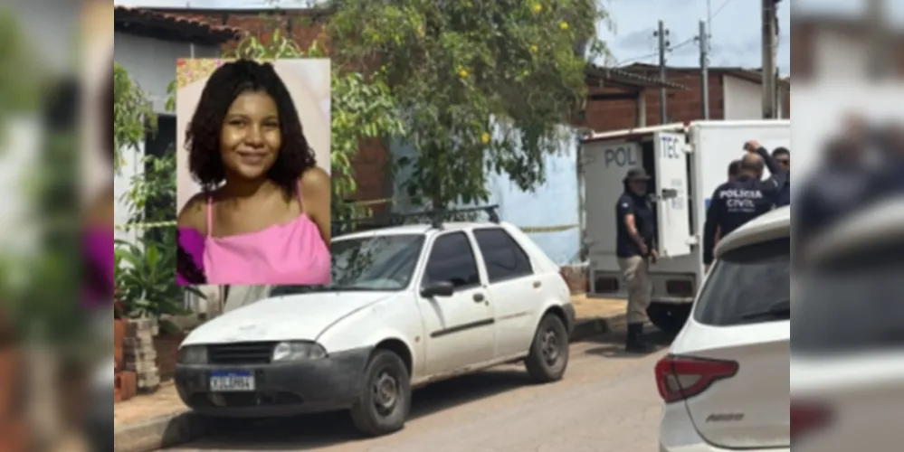 A adolescente Emilly Azevedo Sena, de 16 anos, grávida de 9 meses e encontrada morta em uma cova rasa