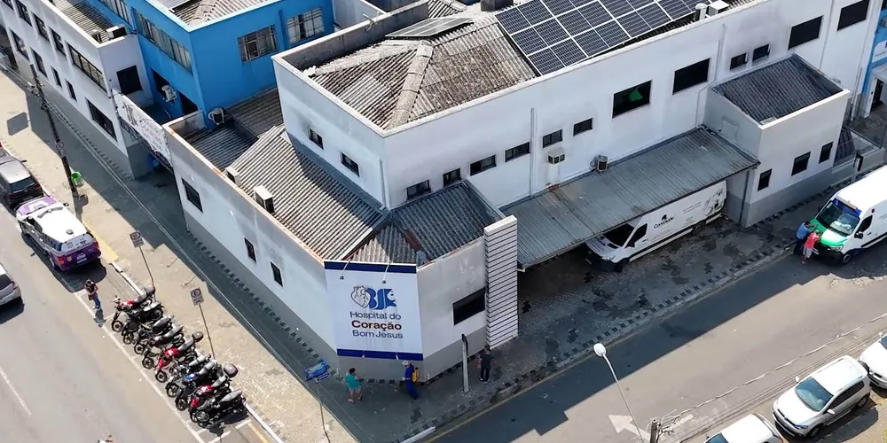 Hospital fica localizado no bairro Nova Rússia