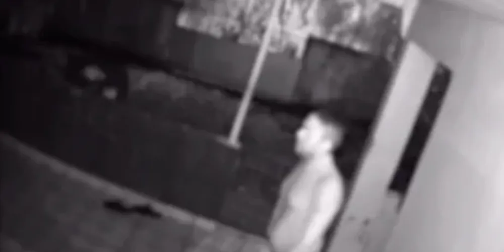O invasor arrombou a porta da casa e partiu para cima da esposa do morador