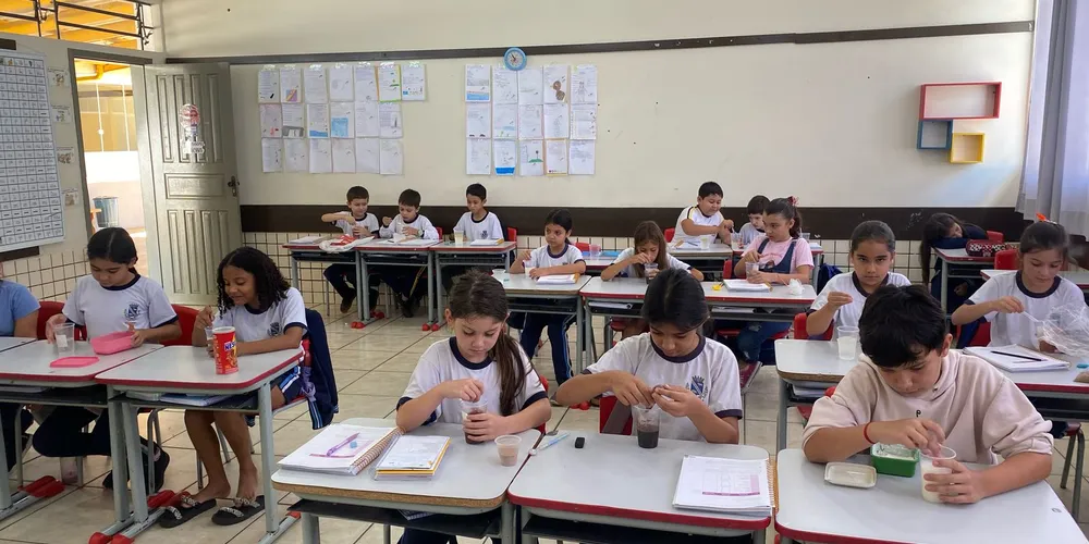 Trabalho ocorreu no começo de fevereiro e engajou os alunos