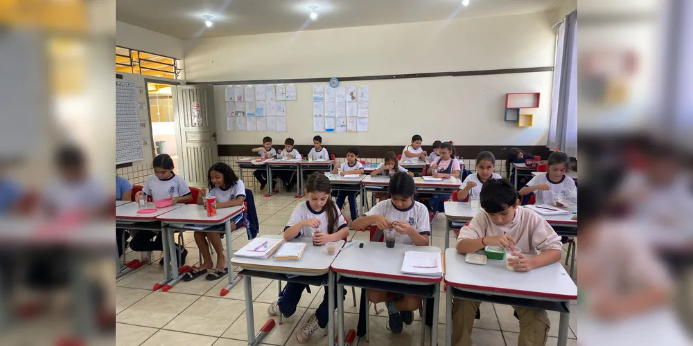 Trabalho ocorreu no começo de fevereiro e engajou os alunos