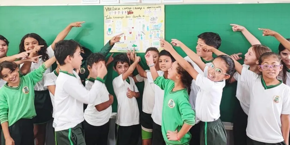 Proposta engajou e mostrou aos alunos importância de combater agressões do tipo