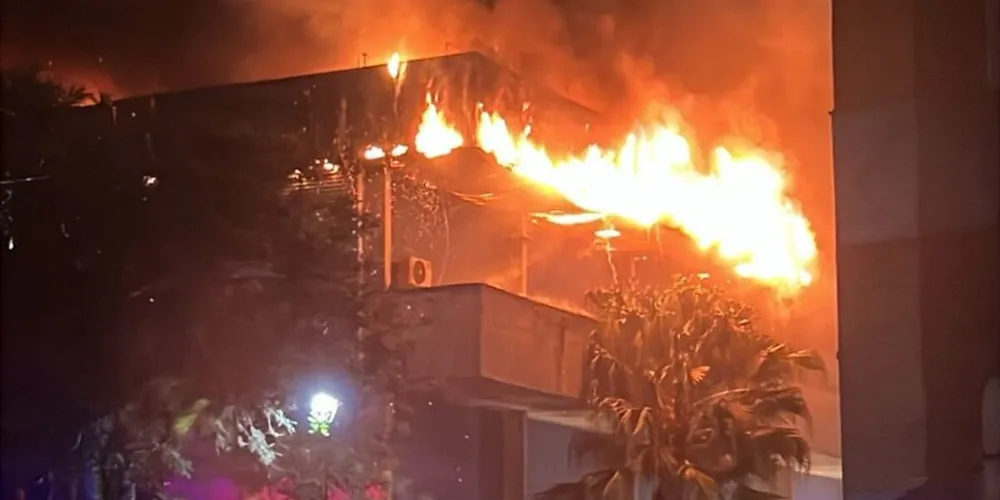 Fogo foi controlado em cerca de 30 minutos