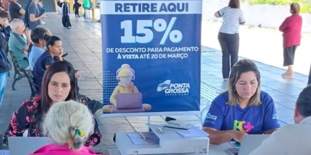 Espaços públicos de Ponta Grossa como o Terminal Central contam com pontos de atendimento presencial