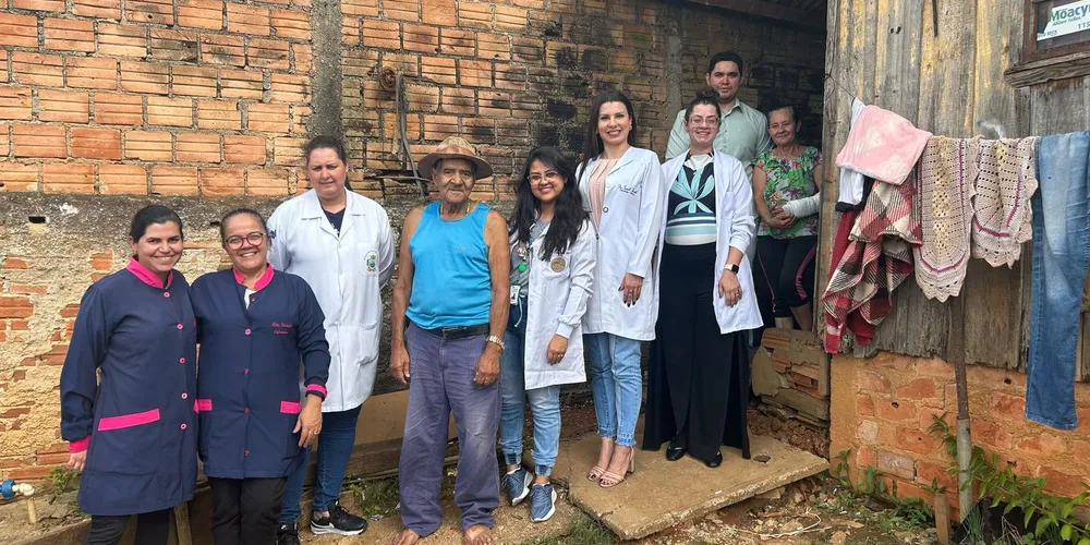 A primeira ocorreu no município de Castro, em conjunto com a equipe da Atenção Primária à Saúde (APS)