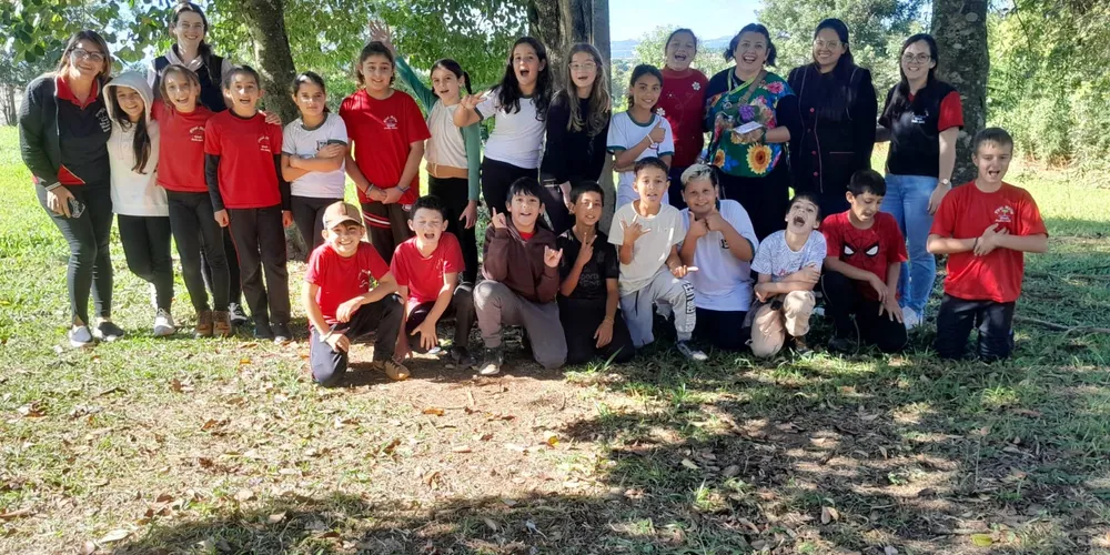 Trabalho contou com grande interação dos educandos