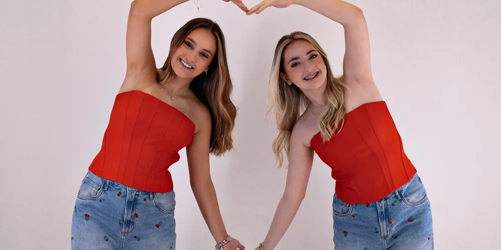 Gabi e Rafa Mei já alcançaram 35 milhões de visualizações em um vídeo no Instragram