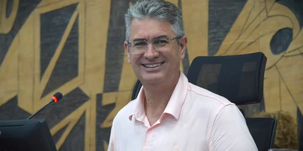 Vereador Julio Küller é o presidente da Câmara Municipal de Ponta Grossa