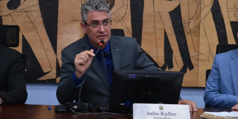 Julio Küller completou o primeiro trimestre do mandato de presidente da Câmara Municipal de Ponta Grossa